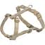Шлея Trixie Premium H-harness для собак XS-S 30-44 см 10 мм песочный - миниатюра 1