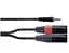 Комутаційний кабель mini Jack 3,5 stereo — 2x XLR Male 3 м Cordial EY 3 WMM - мініатюра 2