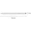 Стилус - ручка для ємнісних екранів 3 в 1 Magnetic Stylus Pen White Aluminum Alloy Type Vention (KQLW0) - мініатюра 8