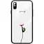 Чохол-накладка Toto Glass Fashionable Case Apple iPhone XS Peon on White - мініатюра 1