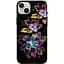 Чохол Demsky Flowers on black для Apple iPhone 15 Plus (6.7) - мініатюра 1