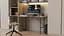 Стол письменный LINE Тайм Ferrum-decor 750x1000x600 Черный металл ДСП Бетон 16 мм (FRD-104877) - миниатюра 6
