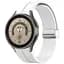Ремешок для Samsung Galaxy Watch 4 Classic 42mm - белый ширина крепления 20мм силикон Watchbands Cls (W15-5WB77900977) - миниатюра 1