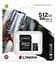 Карта пам'яті Kingston microSDXC Canvas Select Plus 512GB Class 10 UHS-1 + SD адаптер [SDCS2/512GB] [67352] - мініатюра 5