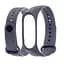 Силиконовый ремешок для Xiaomi Mi Band 3/4, 18 темно-серый - миниатюра 1