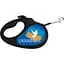 Поводок-рулетка для собак Waudog R-leash Флаг, светоотражающий, L, до 50 кг, 5 м, черный - миниатюра 1