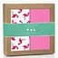 Пелюшки багаторазові Cosas дитячі Flamingo Dots 2 шт., 80х100 см, рожеві - мініатюра 1