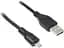 Кабель Maxxter USB-MicroUSB 1m UF-AMM-1M Black - мініатюра 1