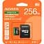Карта памъяти microSDXC (UHS-1 U3) A-DATA SPEED PLUS 256Gb Class 10 V30 A2 (R-180Mb/s W160Mb/s) (adapter SD) - миниатюра 3