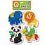 Бебі пазли Vladi Toys Зоопарк, 18 елементів (VT1106-80) - мініатюра 1