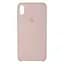 Чехол Original Solid Series для Apple iPhone XS Max Pink Sand (ARM53301) - мініатюра 1