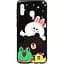 Чохол-накладка Toto Cartoon Print Glass Case Samsung Galaxy A20/A30 Line friends all about - мініатюра 1