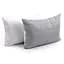 Подушка Руно Grey White силиконовая на молнии 50х70 см (310.52_Grey White) - миниатюра 3
