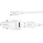 АЗУ Borofone BZ34 Cloud QC3.0 (1USB-A) + кабель USB to Type-C White - миниатюра 3