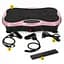 Віброплатформа для тренувань 4FIZJO Ultra+ з пультом та еспандерами Black/Pink (P-5905973402880) - мініатюра 5