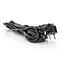 Кабель живлення Ritar PC186 CU Powercord C13 CEE7/7 Black 5m - мініатюра 1
