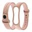 Ремешок силиконовый для Xiaomi Mi Band 3/4, 04 бледно-розовый - миниатюра 1