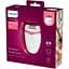 Епілятор Philips Satinelle Essential біло-рожевий (BRE255/00) - мініатюра 2