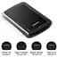 Зовнішній жорсткий диск ADATA DashDrive Durable HV300 2TB Black (AHV300-2TU31-CBK) [124557] - мініатюра 6