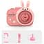 Фотокамера-генератор мильних бульбашок 9996 Children's camera Rabbit / Pink - мініатюра 6