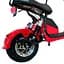 Двухколесный ситикоко EVOBIKE Spark X2 Red с корзиной и толстыми колесами - миниатюра 7
