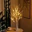 Дерево світлодіодне MBM My Home на підставці 60 см біле (DH-LAMP-01 WHITE) - мініатюра 4