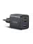 Зарядний пристрій UGREEN X515 GaNInfiniti 30W Fast Charger 3-Port для iPhone 16 15 14 Pro MAX, Samsung Galaxy, Xiaomi Tablet, iPad - мініатюра 1