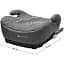 Автокрісло-бустер Kinderkraft i-Boost 2 Pro Gray (KCIBOO02GRYPR00) - мініатюра 3