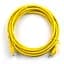 Патч-корд 15м, RJ-45, Cat.5e, CU, мідь, жовтий Ritar (PCR-CU/15Yw / 04295) - мініатюра 1
