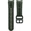 Ремешок для Samsung Galaxy Watch 4 44mm - зелено-черный ширина крепления 20мм силикон Watchbands Scales (W18-2WB10281117) - миниатюра 1