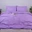 Простирадло MirSon Ranforce Elite 17-0618 Stripe Purple 220х150 см (2200008203184) - мініатюра 4