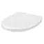 Сидіння для унітазу Cersanit Cersania (Delfi/Moduo) duraplast Soft Close K98-0239, Білий - мініатюра 3