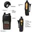 Рація Baofeng UV-6R Black [76621] - мініатюра 6
