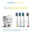 Насадки для зубної щітки Pecham Travel White (0009119080118) - мініатюра 2
