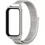 Ремешок нейлоновый Mijobs для фитнес браслета Xiaomi Redmi Smart Band 2 Silver - миниатюра 1