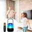 Портативная акустика DK A68+1 микрофон White [115807] - миниатюра 7