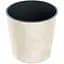 Горщик для квітів Prosperplast Urbi Round Beton Effect 2 в 1 з вкладкою 9 л молочний мармуровий (88335-700) - мініатюра 1