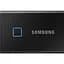 Зовнішній SSD накопичувач Samsung T7 Touch 1 TB Black [MU-PC1T0K/WW] [84790] - мініатюра 1
