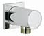 Підключення для душового шлангу Grohe Rainshower 27076000, Хром - мініатюра 1