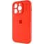 Чохол Silicone Case Camera Protect для Apple iPhone 16 Pro Max Peach AA [117081] - мініатюра 4