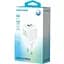 Зарядний пристрій 2xUSB 30W (USB-A/USB-C) + USB-C cable М-М White Vention (TZ-FEQW0-EU-01) - мініатюра 1