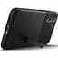Оригинальный чехол с подставкой Spigen Slim Armor для Samsung Galaxy S22 Black ACS04013 SM-S906 - миниатюра 5