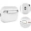 Чехол AhaStyle Colorful Silicone Case для AirPods Pro 2 White [CP-187-2-C-WE] [133848] - миниатюра 3