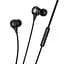 Проводные наушники Hoco M116 Benevolent universal earphones with microphone, 1.2m, lightning, black - миниатюра 2