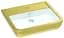 Раковина Idevit Halley 45x60 3201-0455-11, Золотий - мініатюра 1