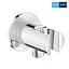 Підключення для душового шлангу з тримачем Grohe QuickFix Vitalio Universal 26962001, Хром - мініатюра 3