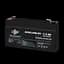 Аккумулятор AGM LPM 6V – 1.3 Ah - миниатюра 3