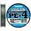 Шнур Sunline Siglon PE х4 300 м (темн-зел.) 3.0/0.296 мм 50 lb/22.0 кг - мініатюра 1