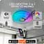 Люстра светодиодная 517 Dlight RGB с пультом и колонкой 70Вт Белый (02166) - миниатюра 3