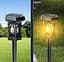 Вуличні садові сонячні світильники Ground Plug Light YT-885B 4 шт. на сонячних батареях підсвічування газону - мініатюра 4
